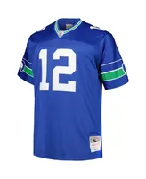 Men's Mitchell & Ness 12th Fan Royal Seattle Seahawks Big Tall Legacy Retired Player Jersey