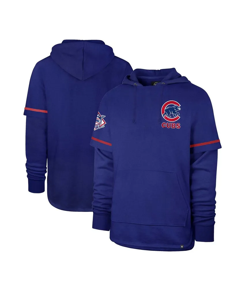 47 Brand Men's '47 Brand Royal Chicago Cubs Shortstop Pullover Hoodie