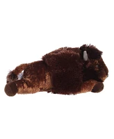 Aurora Medium Bison Flopsie Adorable Plush Toy Brown 12"