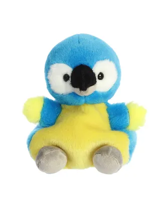 Aurora Mini Blues Macaw Palm Pals Adorable Plush Toy Blue 5"