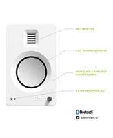 Kanto Tuk Premium Powered Bookshelf Speakers with Headphone Out, Usb Dac, Dedicated Phono Pre-amp, & Bluetooth - Pair