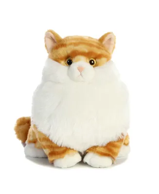 Aurora Medium Butterball Tabby Fat Cats Charming Plush Toy Orange 9.5"