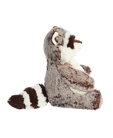 Aurora Medium Rocky Raccoon Sweet & Softer Snuggly Plush Toy Gray 11.5"