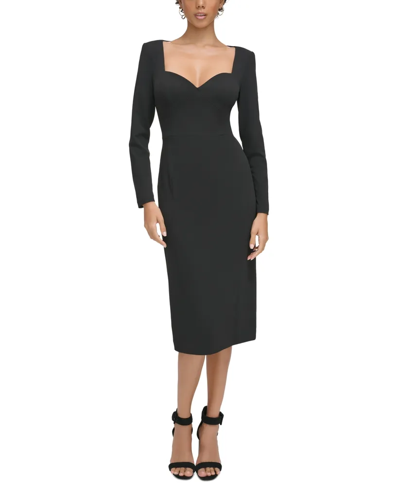 Calvin Klein Women's 3/4-Sleeve Sheath Dress - Macy's