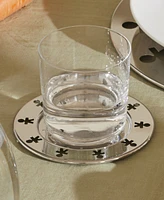 Alessi Mini Girotondo Coasters Glass, Set of 4