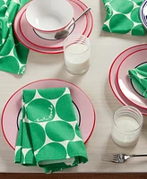 kate spade new york Joy Dot Cloth Napkins 4 Pack Set, 20" x