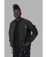 Dxxmlife Men's L-4 A Chain Gang Bomber Jacket