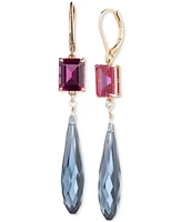 Lauren Ralph Lauren Color Stone Double Drop Earrings