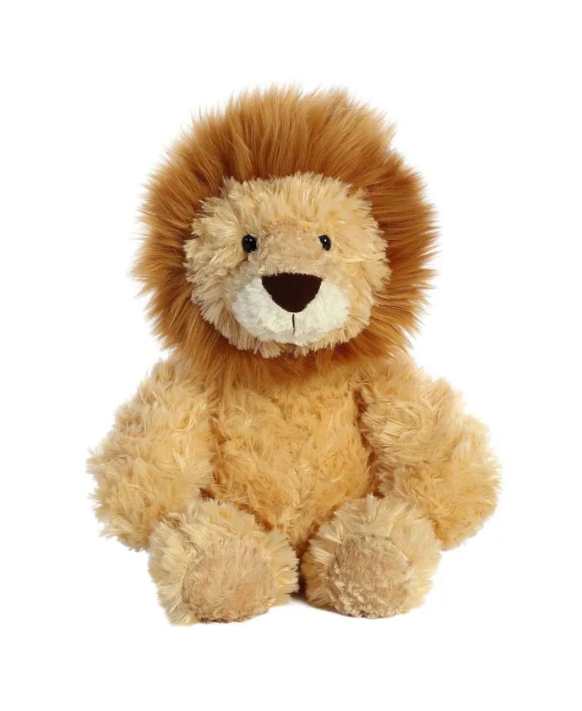 Aurora Medium Lion Tubbie Wubbies Snuggly Plush Toy Brown 12"