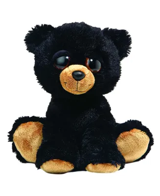 Aurora Medium Barnam Dreamy Eyes Enchanting Plush Toy Black 10"