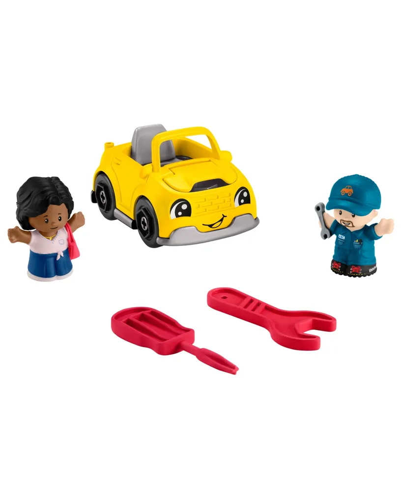 Fisher Price Little People Toddler Playset with Figures Toy Car - Multi