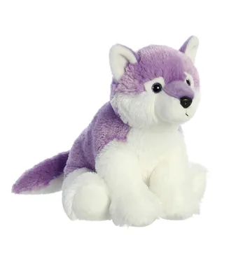 Aurora Medium Wolf Destination Nation Adventurous Plush Toy Purple