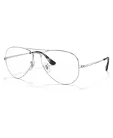 Ray-Ban Unisex Aviator Optics Eyeglasses, RB6489