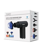 Trakk Compact Hot & Cold Massage Gun- Multiple Modes and Speeds-6 Heads