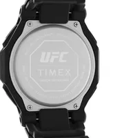 Timex Ufc Men's Colossus Analog-Digital Black Polyurethane Watch, 45mm