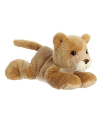 Aurora Small Leah Lioness Mini Flopsie Adorable Plush Toy Brown 8"