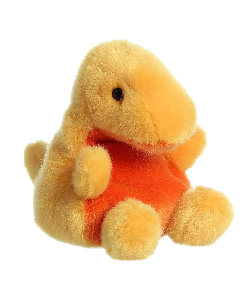 Aurora Mini Thunder Bronto Palm Pals Adorable Plush Toy Yellow 5"