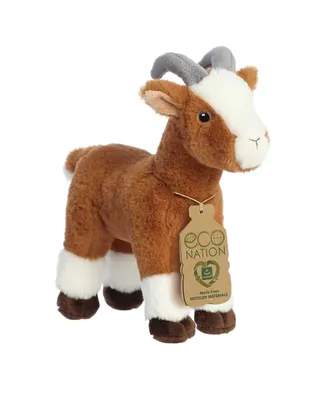 Aurora Medium Goat Eco Nation Eco-Friendly Plush Toy Brown