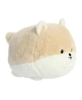 Aurora Medium Pom Teddy Pets Playful Plush Toy Cream 10"