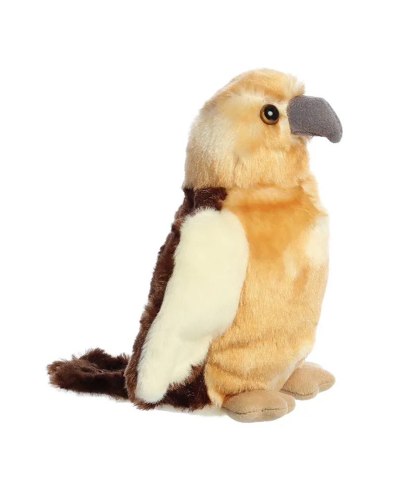 Aurora Small Ranger Hawk Mini Flopsie Adorable Plush Toy Brown 6.5"