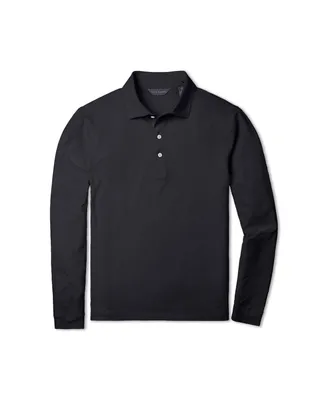 Scott Barber Men's Tech Jersey Long Sleeve Polo Shirt