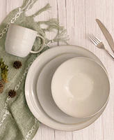 Euro Ceramica Neree 16 Piece Reactive Glaze Dinnerware Set, Service for 4