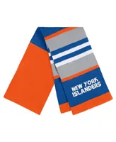 Women's Wear by Erin Andrews New York Islanders Stripe Glove and Scarf Set