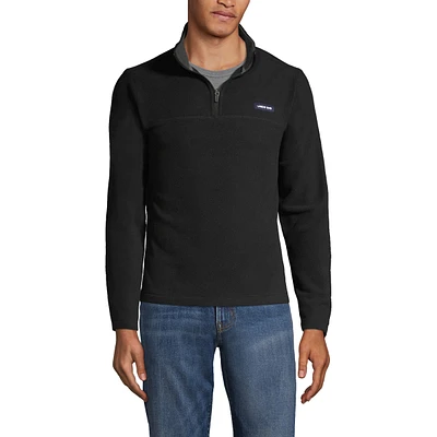 Lands' End Men's Tall Anyweather Fleece Quarter Zip Pullover