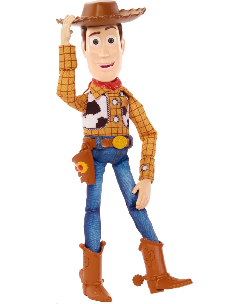 Disney Pixar Toy Story Roundup Fun Woody Large Talking Figure, 12" - Multi