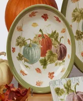 Certified International Autumn Harvest Soup Bowl, Set of 4