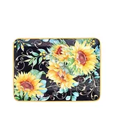 Certified International Sunflower Fields Rectangular Platter