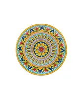 Certified International Palermo Melamine Salad Plate, Set of 6