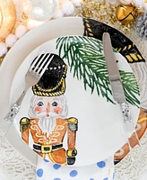 Vietri Nutcrackers 4-Piece Place Setting