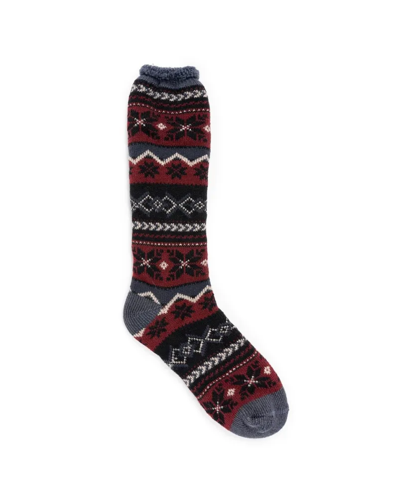 MUK LUKS Unisex One Size Fits Most Heat Retainer Socks