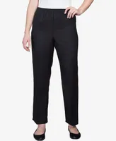 Alfred Dunner Classics Pull-On Straight-Leg Pants Petite and Short