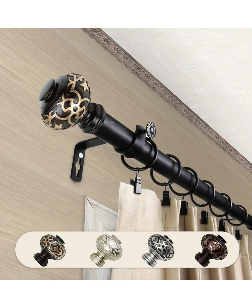 Maple 1" Curtain Rod 66-120"