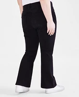 Style & Co Plus Mid-Rise Curvy Bootcut Jeans, Exclusively at Macy's