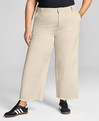 And Now This Trendy Plus Mariner Wide-Leg Pants, Created for Macy's