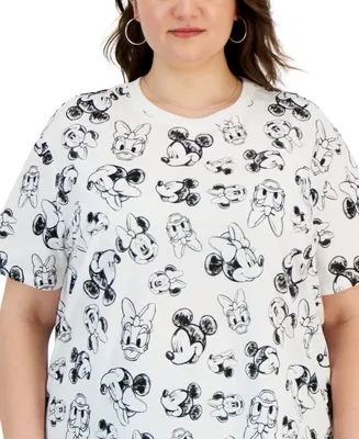 Disney Trendy Plus Mickey & Friends Printed T-Shirt