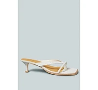 Winslet Womens Heeled Thong Sandal