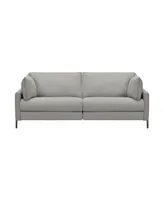 Juliett 80" Fabric with Power Footrest Modern Sofa