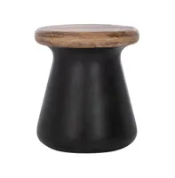 Button Concrete Accent Stool