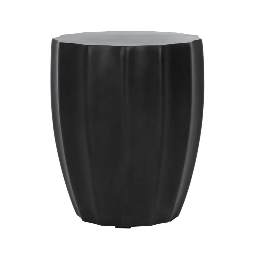 Jaslyn Concrete Accent Stool