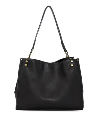 American Leather Co. Women's Lenox Triple Entry Satchel Handbag