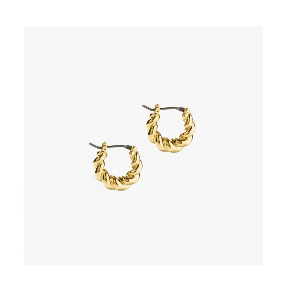 Twisted Hoop Earrings - Paris Small | Ana Luisa Jewelry