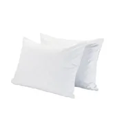 Vibe Embossed Gel-Infused Memory Foam Cluster Pillow, 2 Pack, Standard