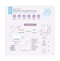 Little Martin's Electric breast Milk Pump for feeding, Rechargeable Battery Travel