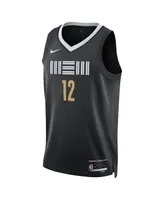 Men's and Women's Nike Ja Morant Black Memphis Grizzlies 2023/24 Swingman Jersey - City Edition