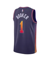 Men's and Women's Nike Devin Booker Purple Phoenix Suns 2023/24 Swingman Jersey - City Edition