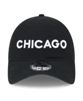 Men's New Era Black Chicago Bulls 2023/24 City Edition 9TWENTY Adjustable Hat